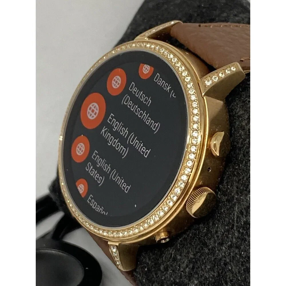 Fossil Gen 4 Authentic Digital Dial Smart Watch Custom Band FTW6015 LT302